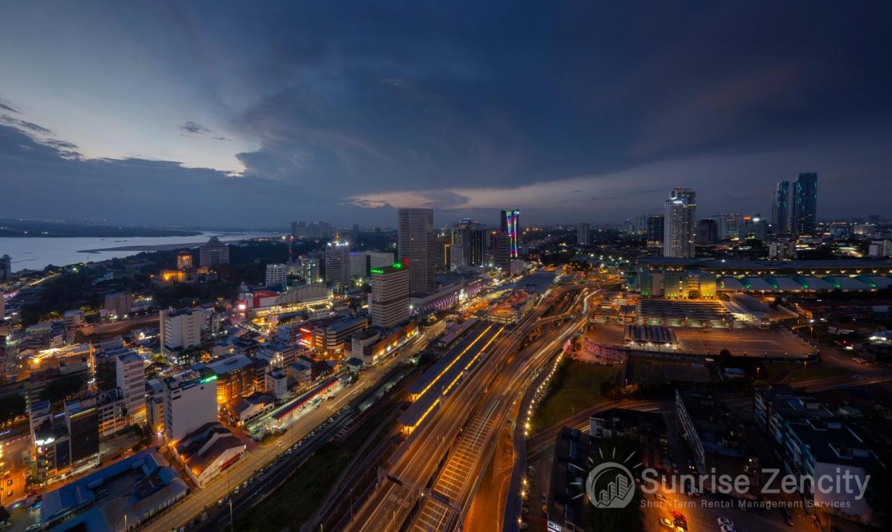 Apartamento Netflix Smarttv Cityseaview & Highfloor At R&F Mall Johor Bahru Exterior foto