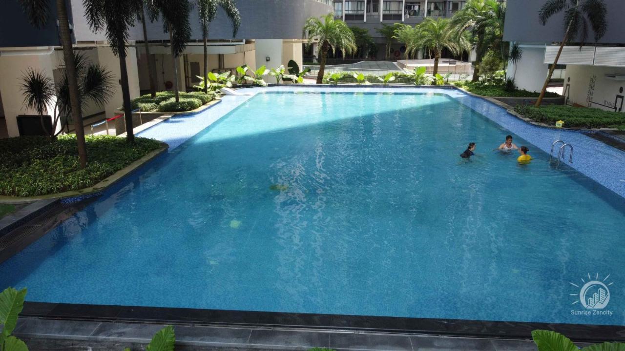 Apartamento Netflix Smarttv Cityseaview & Highfloor At R&F Mall Johor Bahru Exterior foto
